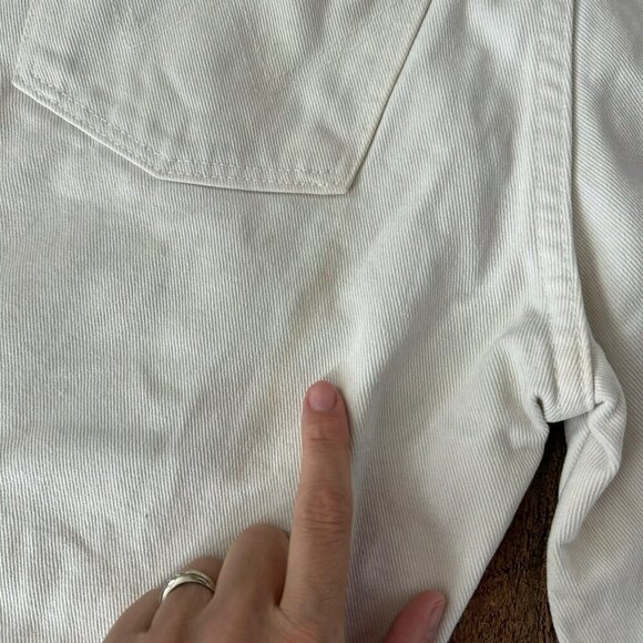 Vintage White Wrangler Womens Size 28 Denim Jeans - Picture 8 of 16